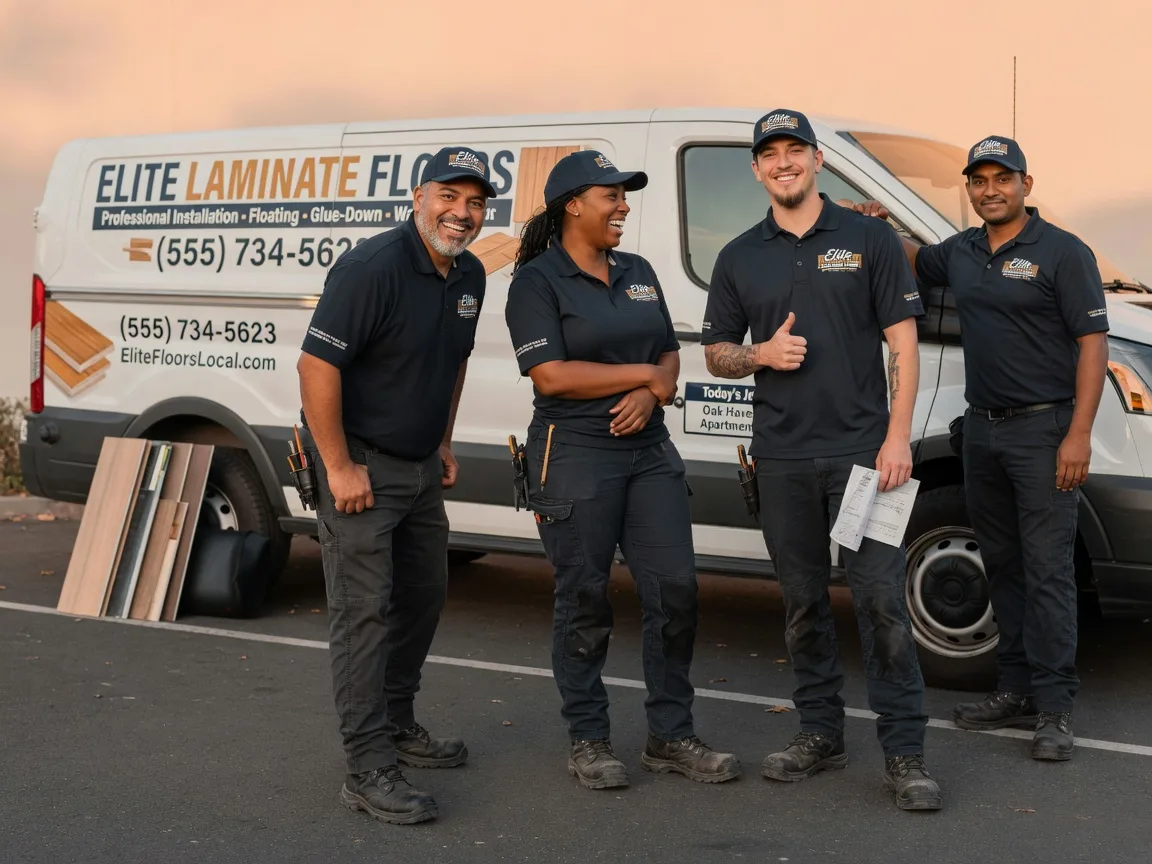 Laminate flooring installation company in Asher, OK